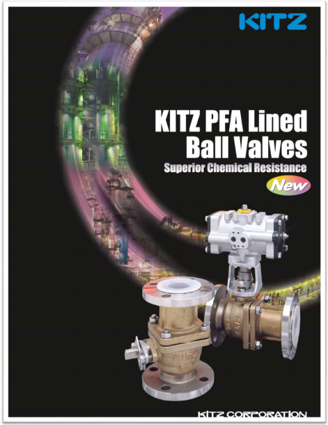 PFA 라이닝 볼 밸브(PFA Lined Ball Valves)